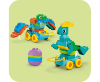 LEGO DUPLO 10451 3w1 dinozaury na kółkach - 1331607 - zdjęcie 6